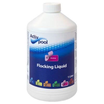 activpool flocking liquid.1liter. pooltech aps dk
