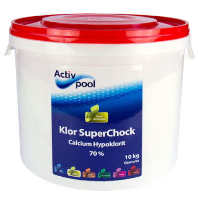 activpool klor Superchock.10kg. pooltech aps dk