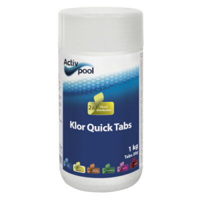 activpool klor quick tabs.1kg. pooltech aps dk