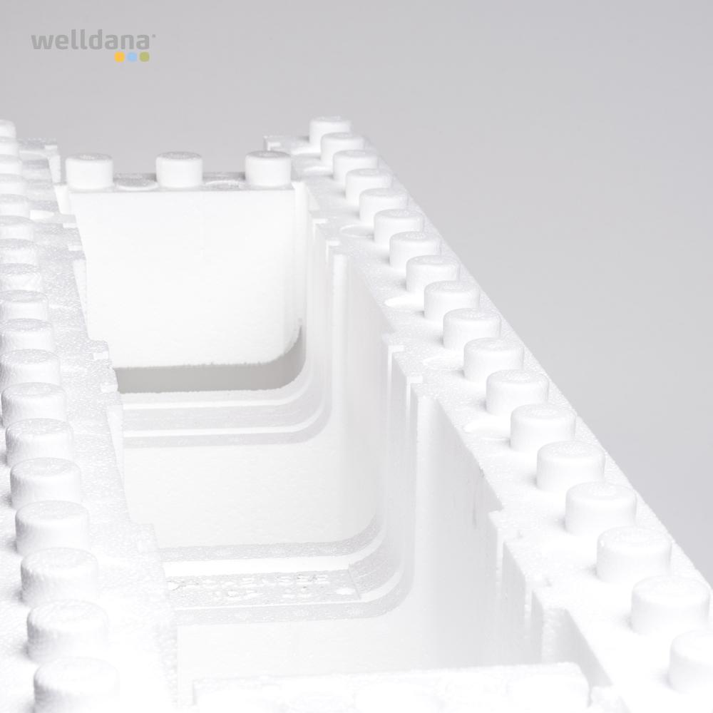 38 573000 Welldana1 Pools Styroporsten til Achensee lige L 100cm B 25cm H 30cm