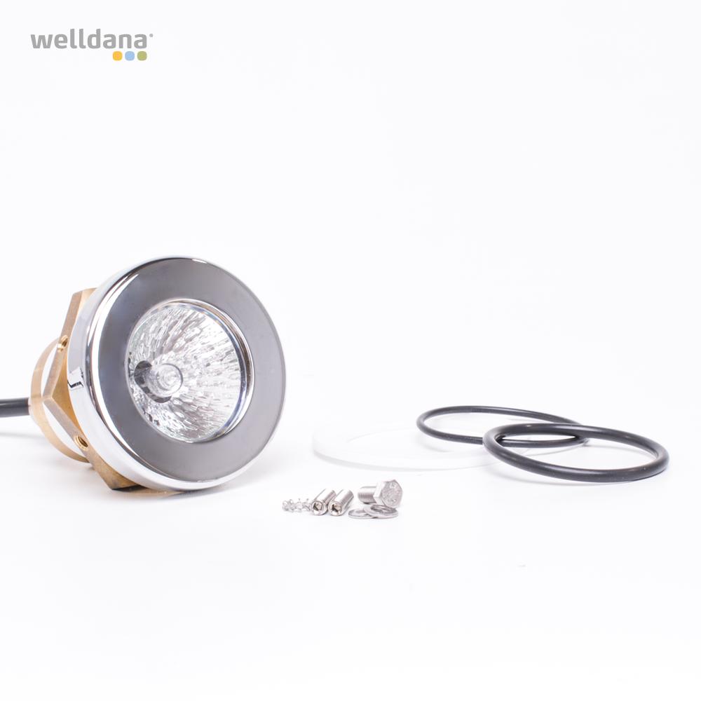 64 202400 Welldana1 Tilbehor Spa lys m krom front 12v50W
