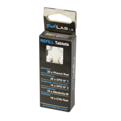 activpool pool lab photometer refill tab set. pooltech aps dk