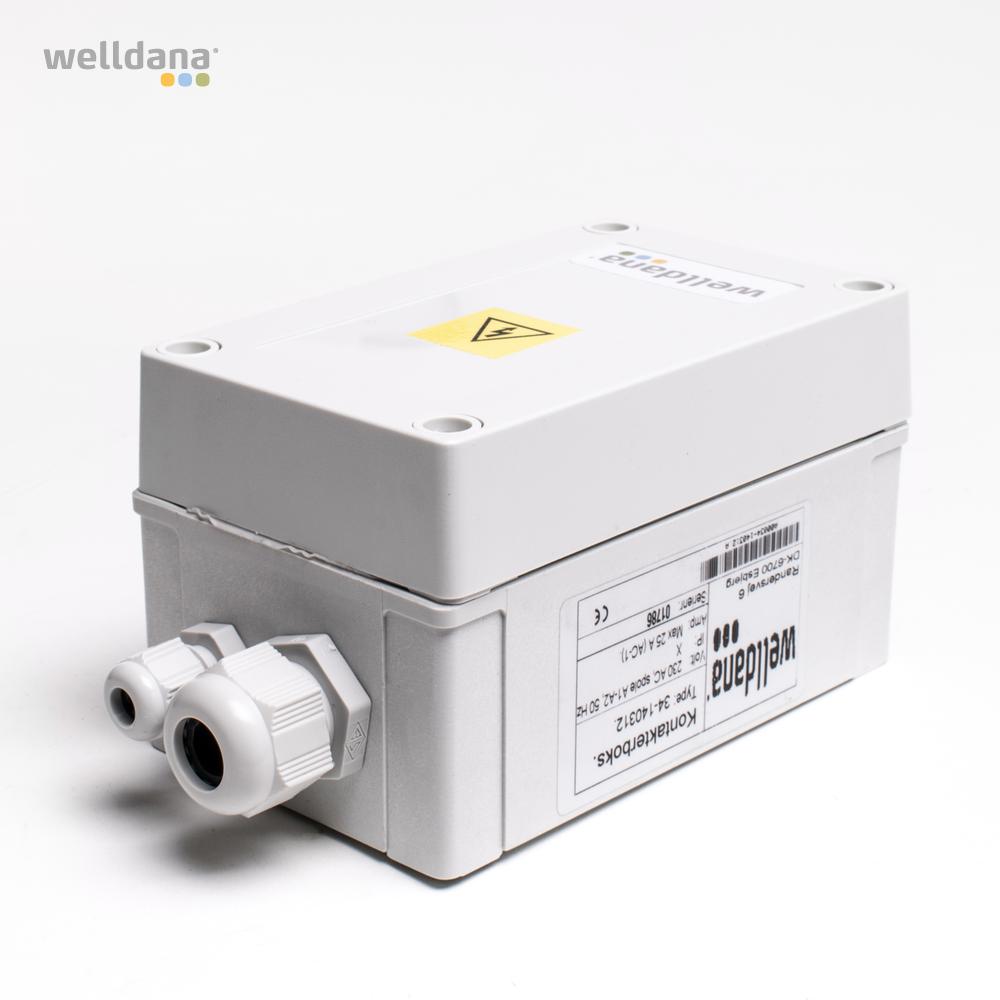 34 140312 welldana 1  opvarmning elvarmer welldana kontakterboks til max 12 kw elvarmer