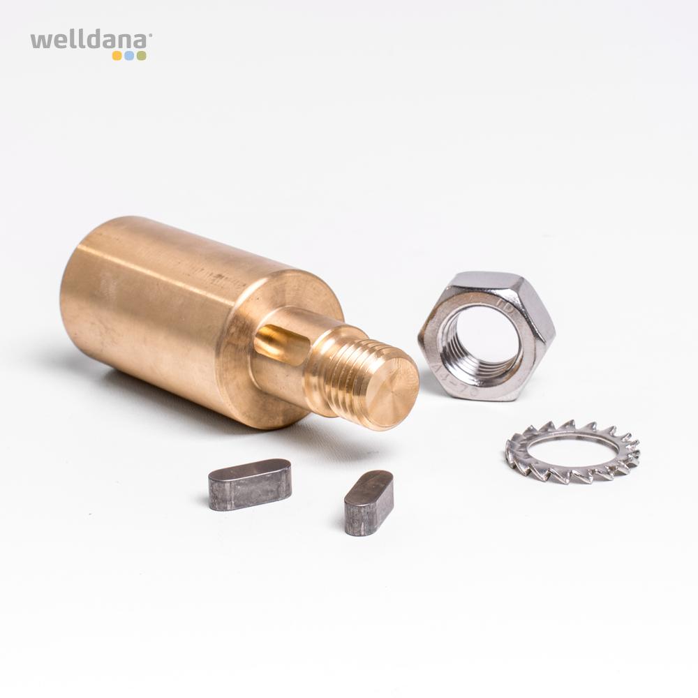 39 420072 welldana 1  sport leg og vandfald aksel adapter til motor juniortornado