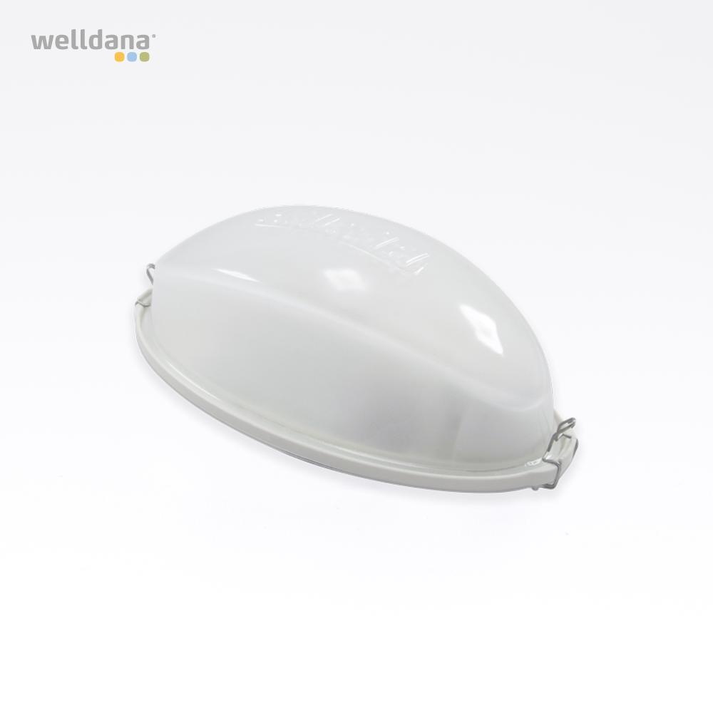 55 021000 welldana 1  tilbehor interior saunalampe 230v e14 max 40w ip54 oval model