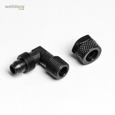 63 820010 welldana 1  spa diverse fittings til spa adapter 90 10mm m omlober
