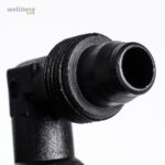 63 820010 welldana 4  spa diverse fittings til spa adapter 90 10mm m omlober
