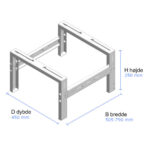 montagestativ jordstativ markstativ.dimensions.ptech .pooltech.prodimg vm211eI