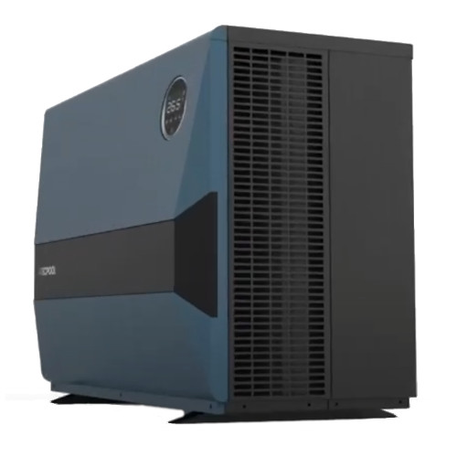 product pic serene heat pump sideview2 for swimmingpool pooltech ptech