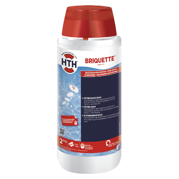 HTH_saniklar_briquettes_2-5-kg_0107ADR_EAN3521684500749 Saniklar Briquettes Day Tabs – 2,5 kg - Billede 1