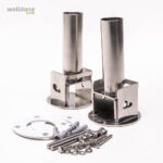 39 200002 welldana 1 vippe beslag til stiger 43 mm 2stk