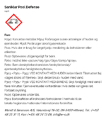 Saniklar Pool Defense faremaerkning