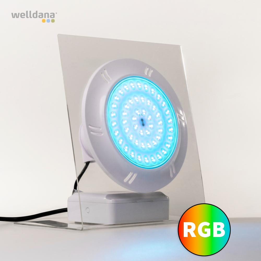 d34 121070 welldana  3 led spectra dvs poollamper rgb