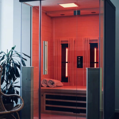 gullberg&jansson infrarød sauna nordic relax model 2 sort 2 020 004