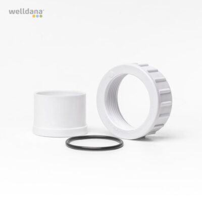 41 170235 welldana 1 pumpe union hvid pvc 50mm