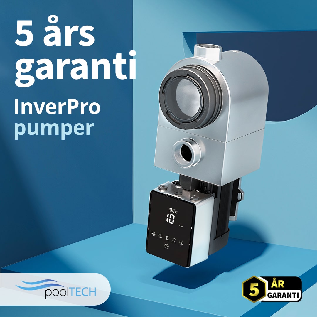 Square Pooltech InverPro warranty min