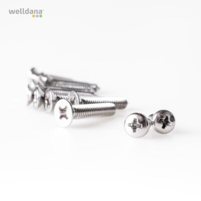 39 123404 welldana0 indstobningsdele screw kit for liner flange welldana lampe