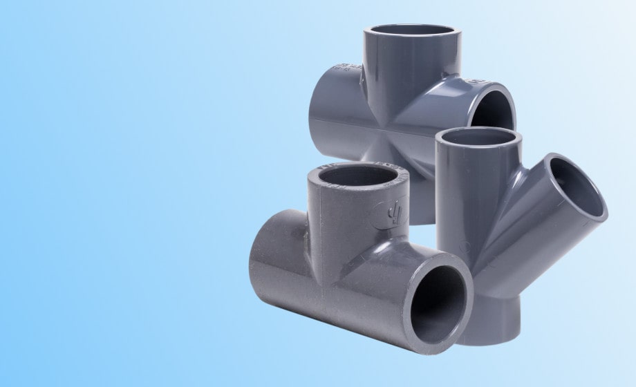 ptech webshop category image pvc fittings krydst tee y min