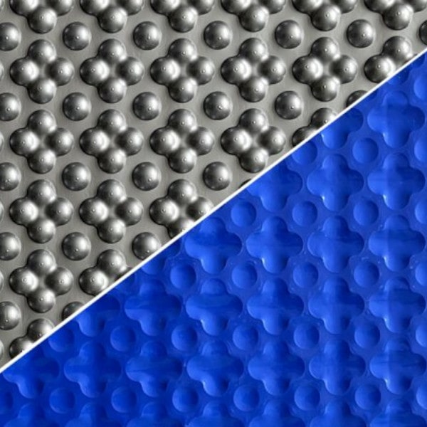 Quadruple boble termocover termotæppe swimmingpool TY B1 ptech min