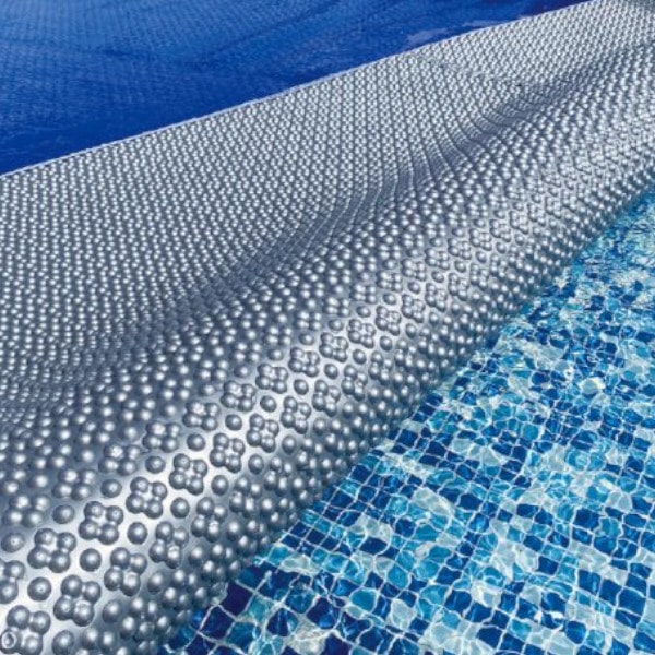 Quadruple boble termocover termotæppe swimmingpool TY B1 ptech 2 min