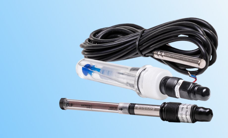 ptech webshop category image vandbehandling kemistyring kemikontroller reservedel elektroder sensor min