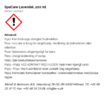 SpaCare Wellness Duft & Fragrance (Lavendel) - 200ml - Billede 2