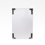 Kemiskab uden adaptering - 647x436x250 Glaslåge med 2 låse - Hvid - Billede 3