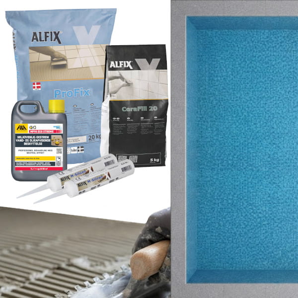Scandi-roc_tilbehørspakke_kantflise_monteringsmateriale_rektangulær-pool_pooltech Monteringsmateriale til kantflisepakker - Rektangulær Pool - Billede 1