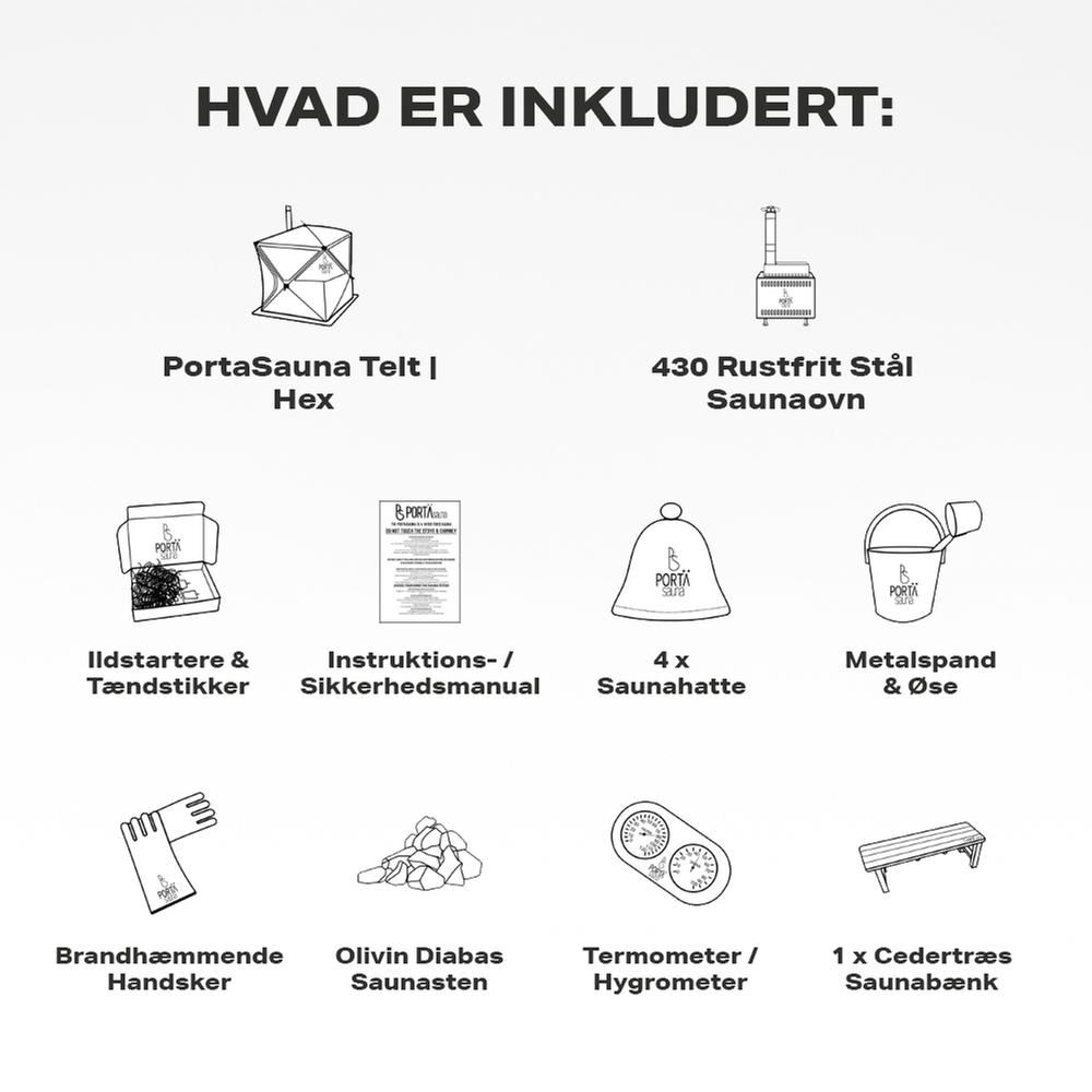 PortaSauna Bærbar Sauna-telt - Billede 11